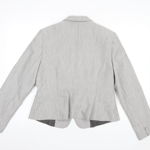 Primark Women’s Grey Classic Single-Breasted Suit Jacket UK 16