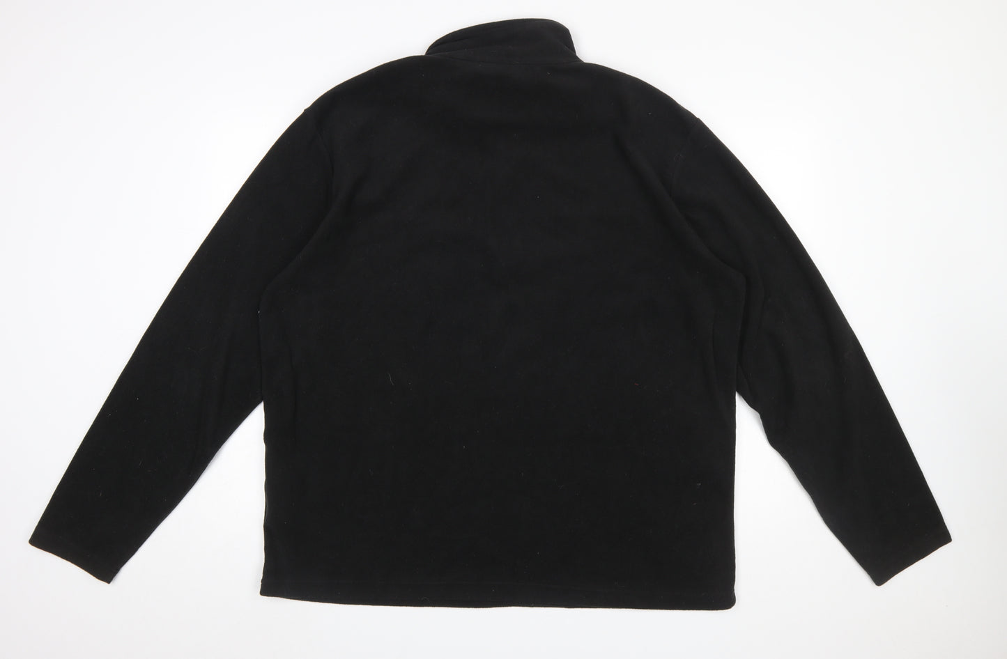 Regatta Men's Black 2XL Fleece Pullover Sweatshirt Outdoor Half Zip