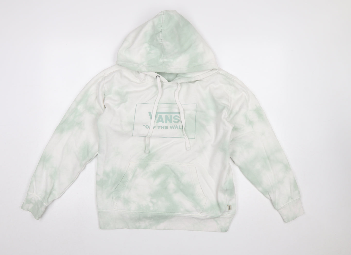 Vans Men’s Multicoloured Pullover Hoodie Size S Tie Dye Fleece