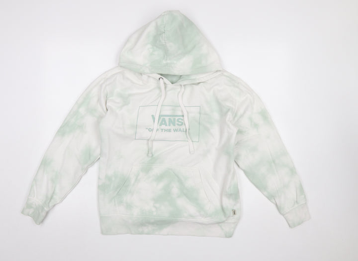 Vans Men’s Multicoloured Pullover Hoodie Size S Tie Dye Fleece