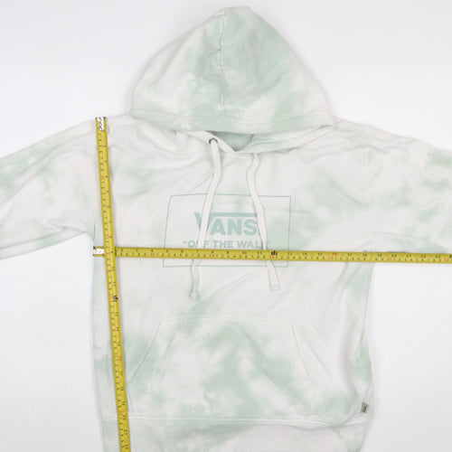 Vans Men’s Multicoloured Pullover Hoodie Size S Tie Dye Fleece