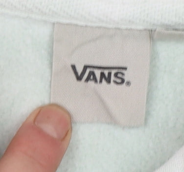 Vans Men’s Multicoloured Pullover Hoodie Size S Tie Dye Fleece