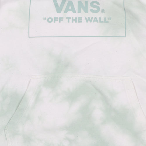 Vans Men’s Multicoloured Pullover Hoodie Size S Tie Dye Fleece