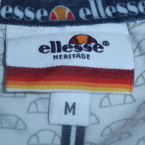Ellesse Men's Multicoloured Crew Neck Pullover Sweatshirt M