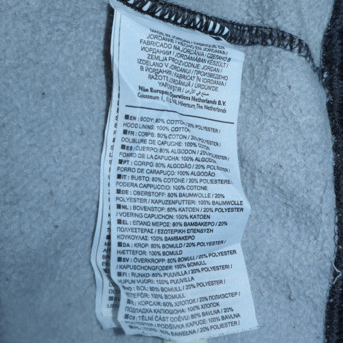 Nike Men's Grey Camouflage Pullover Hoodie - Size L