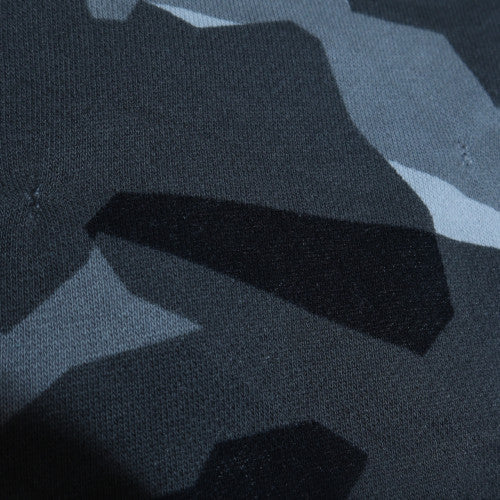 Nike Men's Grey Camouflage Pullover Hoodie - Size L