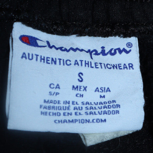 Champion Men's Black Small Jogger Sweatpants with Pockets