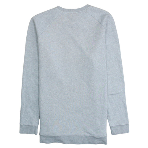 Adidas Men's Grey Crew Neck Pullover Sweatshirt Size L