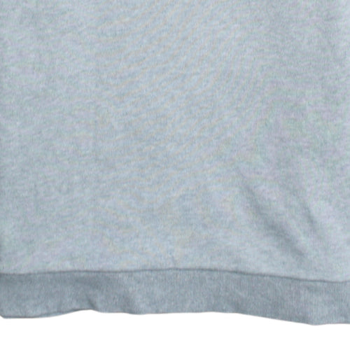 Adidas Men's Grey Crew Neck Pullover Sweatshirt Size L