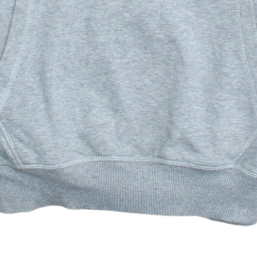 Gymshark Men's Grey Pullover Hoodie S Regular Fit Athletic