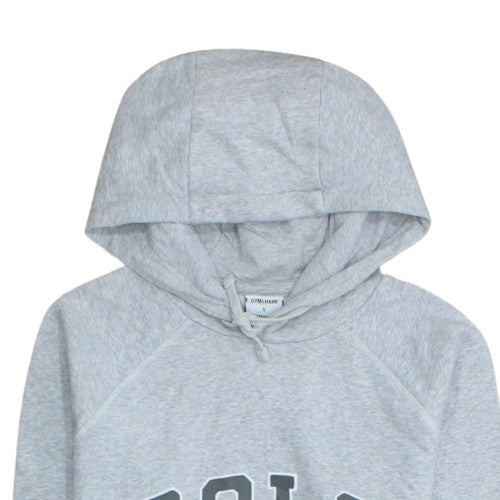 Gymshark Men's Grey Pullover Hoodie S Regular Fit Athletic