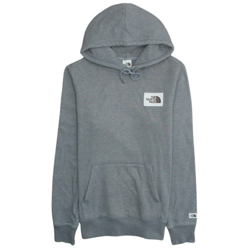 The North Face Mens Grey Pullover Hoodie Size S Regular Fit Fleece