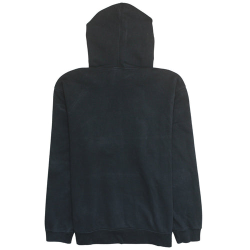 GAP Women Black Large Pullover Hoodie with Logo Design