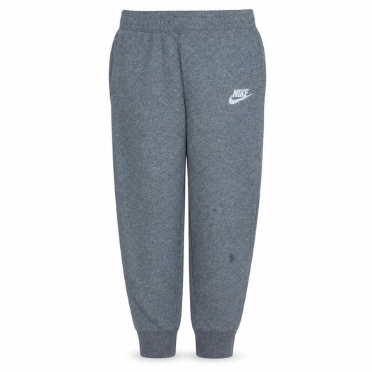 Nike Boys Grey Jogger Sweatpants L 146-156cm Fleece Trousers