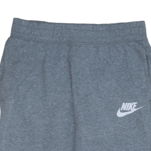 Nike Boys Grey Jogger Sweatpants L 146-156cm Fleece Trousers