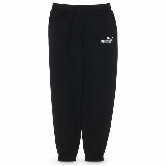 Puma Boys Black Jogger Sweatpants 13-14 Years Fleece Cotton Blend