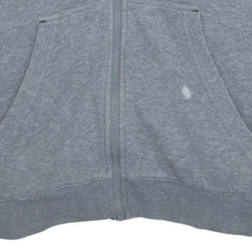 Adidas Mens Grey Full Zip Hoodie M Classic Sportswear