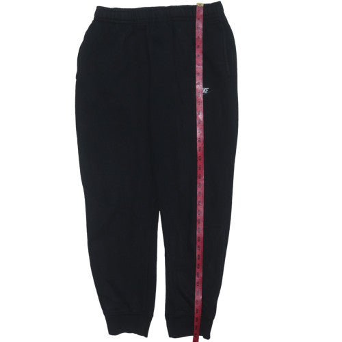 Nike Men's Black Jogger Sweatpants M Adjustable Waist Cotton Blend