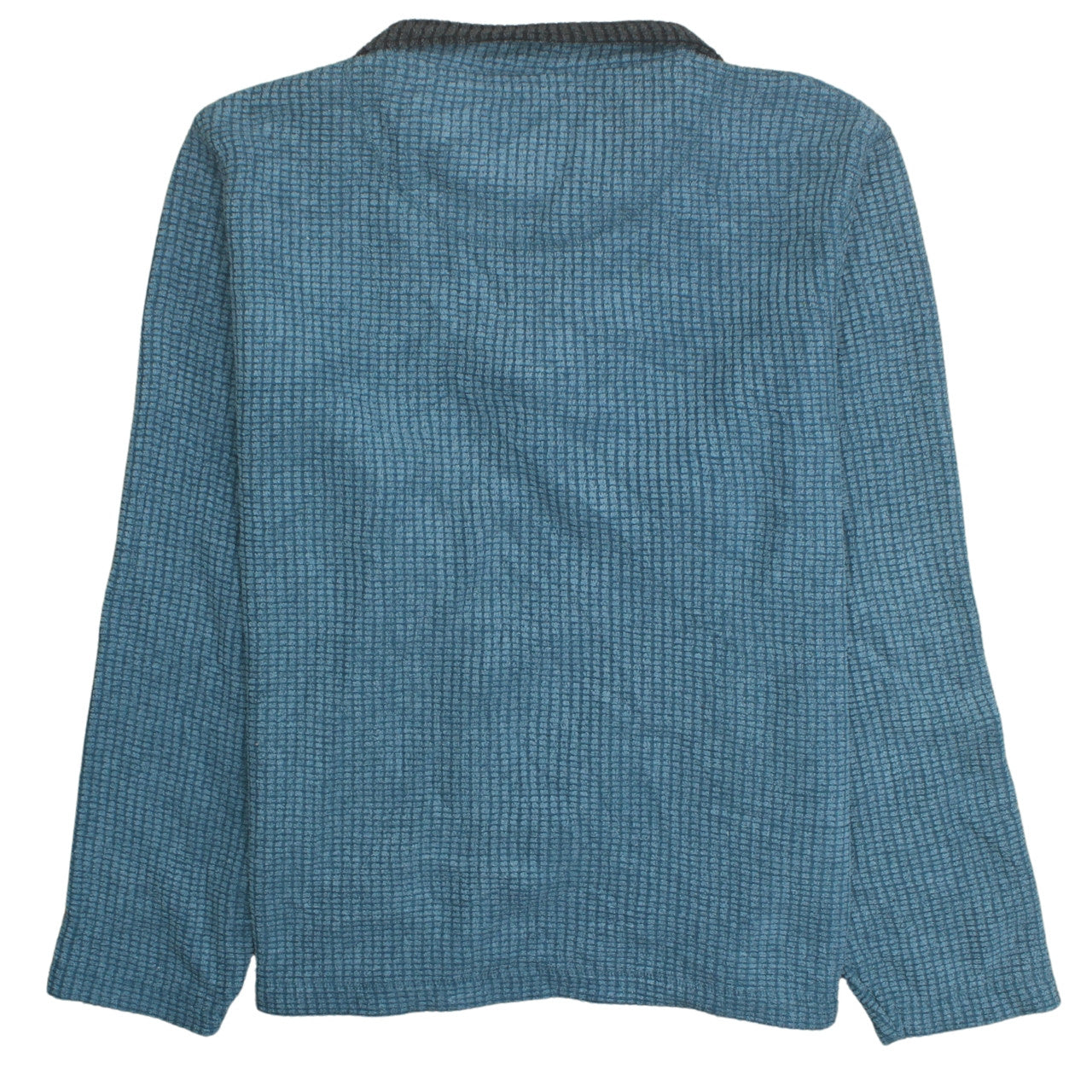 Weird Fish Men's Blue 2XL 1/4 Zip Collared Knit Sweatshirt