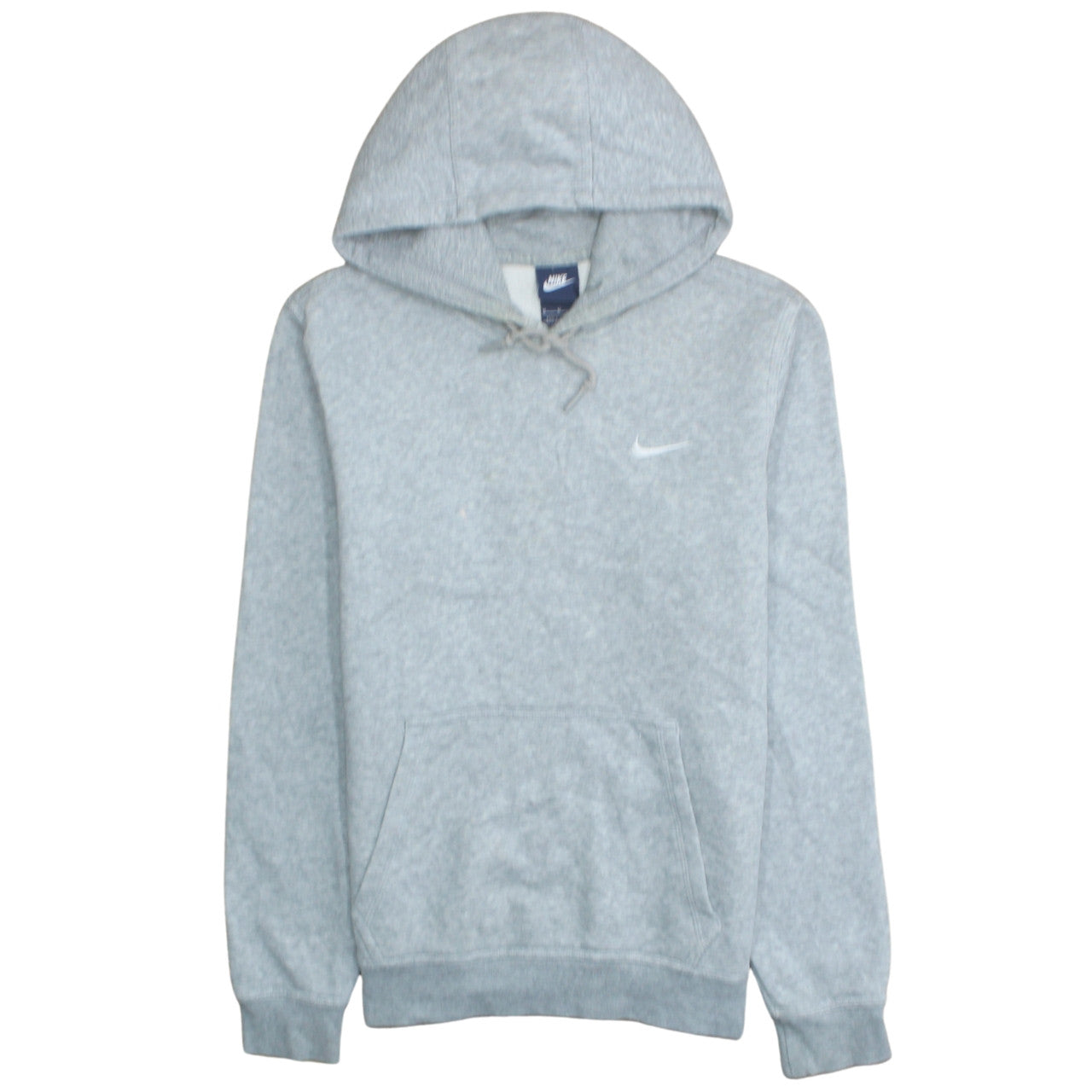 Nike Men's Grey Pullover Hoodie Medium Regular Fit Fleece Sweatshirt