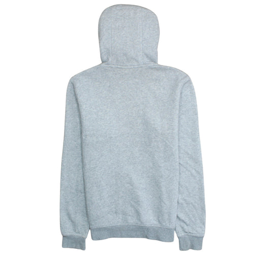 Nike Men's Grey Pullover Hoodie Medium Regular Fit Fleece Sweatshirt
