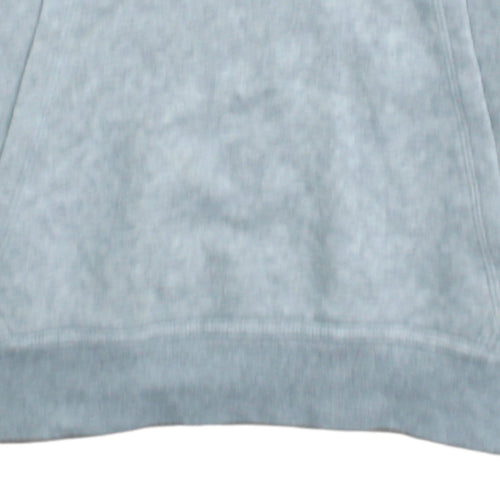 Nike Men's Grey Pullover Hoodie Medium Regular Fit Fleece Sweatshirt