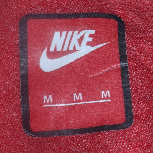 Nike Men's Red Full Zip Hoodie Size M Fleece Jacket
