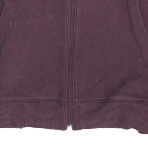 Under Armour Men's Purple Full Zip Hoodie Size S Fleece Sportswear