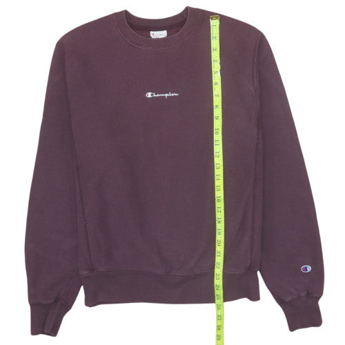 Champion Men’s Brown Reverse Weave Pullover Sweatshirt Small