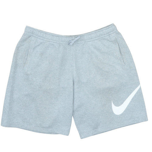 Nike Men's Grey XXL Sweat Shorts Fleece Athletic Drawstring