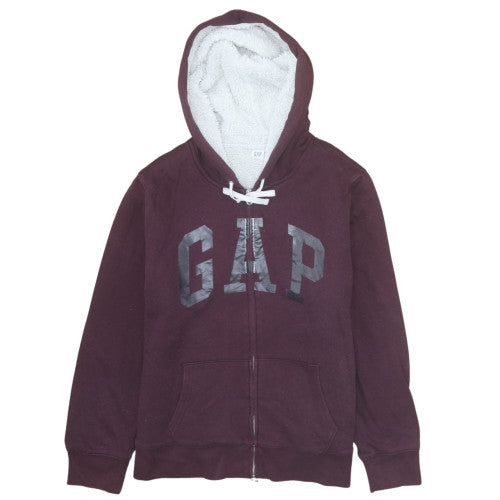 GAP Men’s Brown XL Full Zip Fleece Lined Hoodie