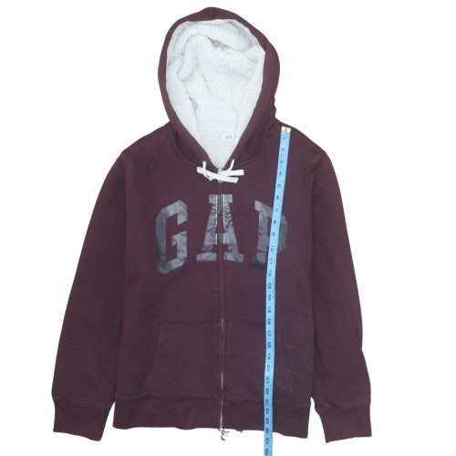 GAP Men’s Brown XL Full Zip Fleece Lined Hoodie