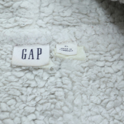 GAP Men’s Brown XL Full Zip Fleece Lined Hoodie