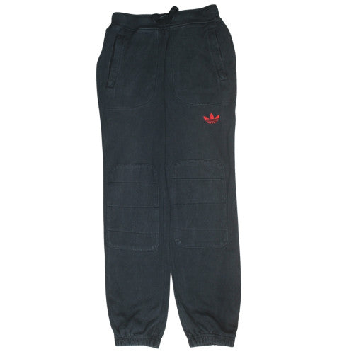 adidas Men's Black Jogger Trousers XS Fleece Elastic Waist
