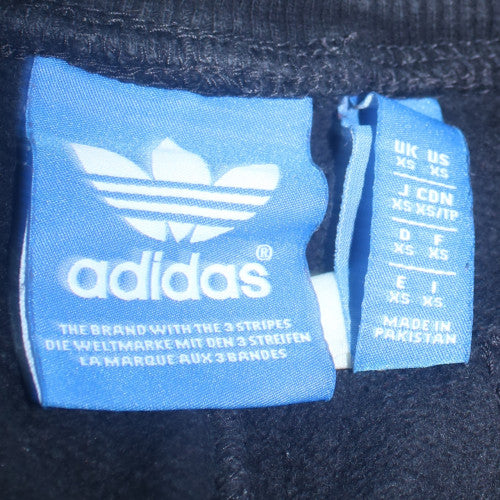 adidas Men's Black Jogger Trousers XS Fleece Elastic Waist