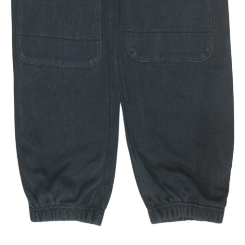 adidas Men's Black Jogger Trousers XS Fleece Elastic Waist