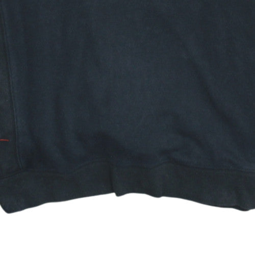 Nike Men's Black Medium Pullover Hoodie Fleece Sweatshirt