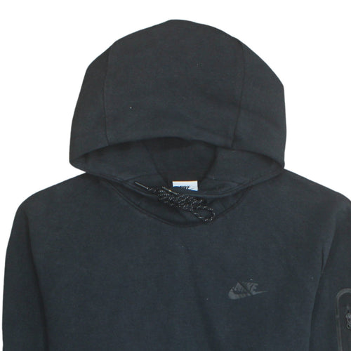 Nike Women's Black Pullover Hoodie Small Cotton Blend