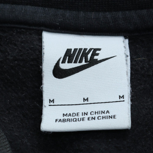 Nike Men's Grey Crew Neck Logo Sweatshirt M Regular Fit