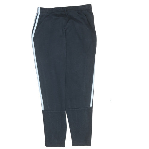 Adidas Men Black Jogger Trousers M Regular Fit Sports Pants
