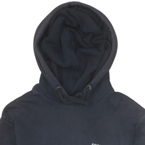 Calvin Klein Jeans Men's Black Pullover Hoodie Size S Logo Design