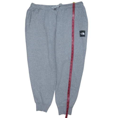 The North Face Men's Grey Fleece Sweatpants XL Regular Fit Casual
