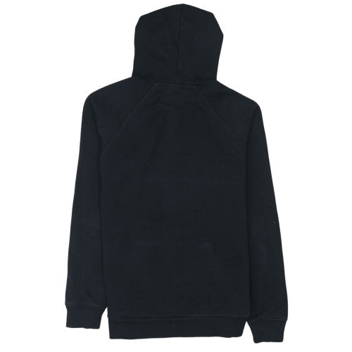 Adidas Mens Black Pullover Hoodie L Sports Retro Graphic Fleece