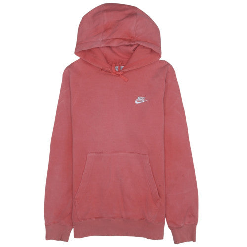 Nike Womens Pink Pullover Hoodie XS Hooded Sweatshirt