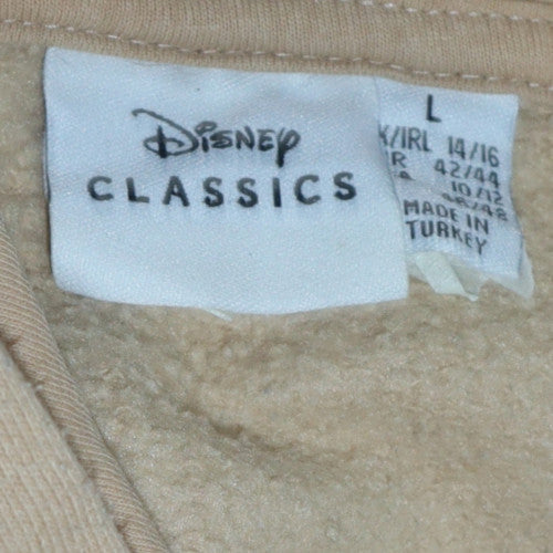 Primark Disney Women Beige The Lion King Pullover Hoodie L 14/16