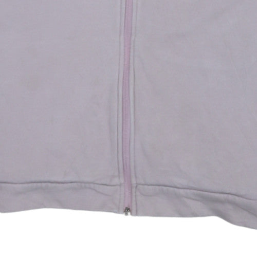 Puma Girls Pink Full Zip Hooded Hoodie 13-14 Years Regular Fit