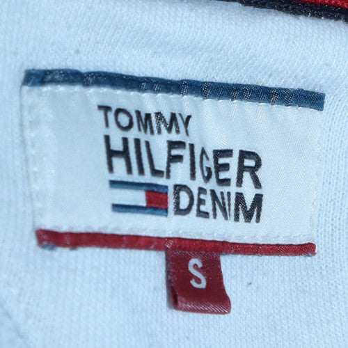 Tommy Hilfiger Men's White Full Zip Hoodie Size S
