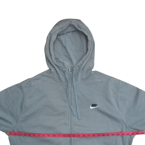 Nike Mens Grey Full Zip Hooded Fleece Hoodie XL