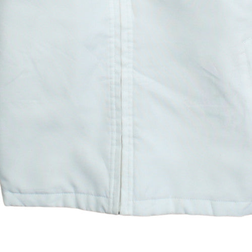 Clockhouse Men's White Basic Jacket L Lightweight Zip Up