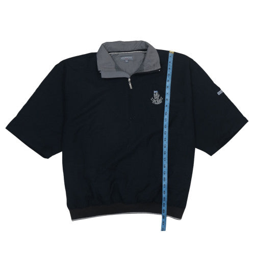 Lyle & Scott Men’s Black Short Sleeve 1/4 Zip Golf Jacket L
